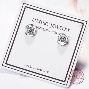 New silver plated Rose Flower Stud Earing